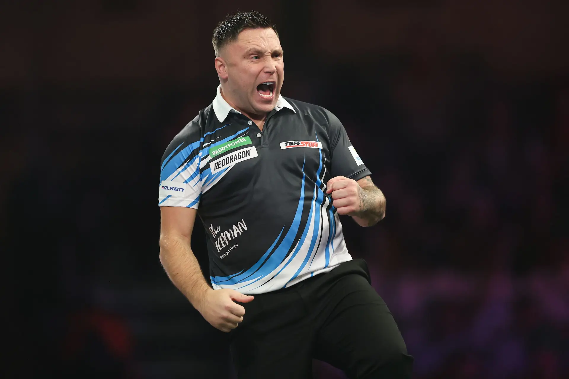 Van XL naar wereldtitel? Gerwyn Price bewijst dat een maatje minder loont en maakt indruk bij start op World Grand Prix
