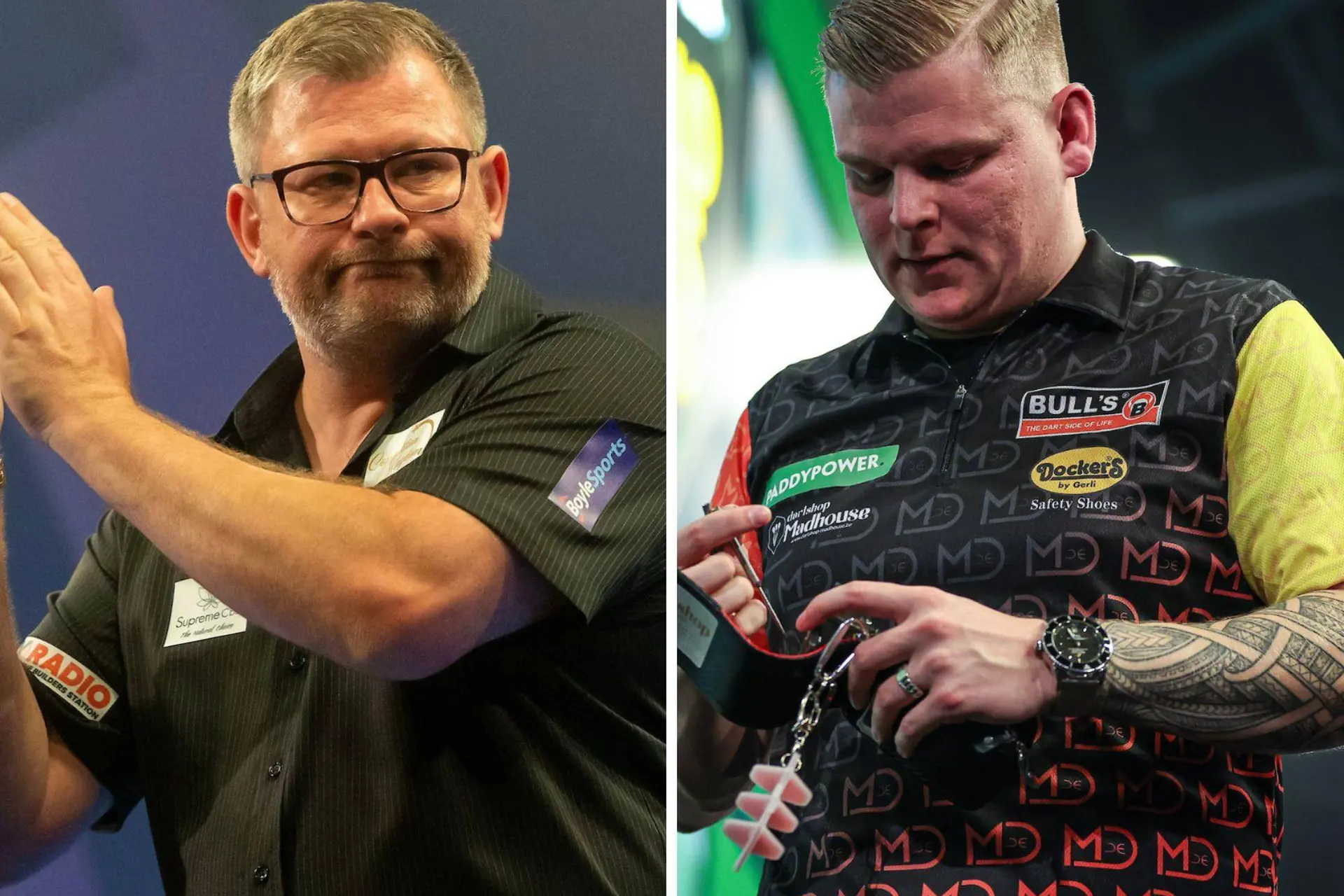 James Wade adviseert Mike de Decker en andere afwezigen in Premier League Darts: "Als je blijft huilen over wat oneerlijk is, zou je de hele dag huilen"