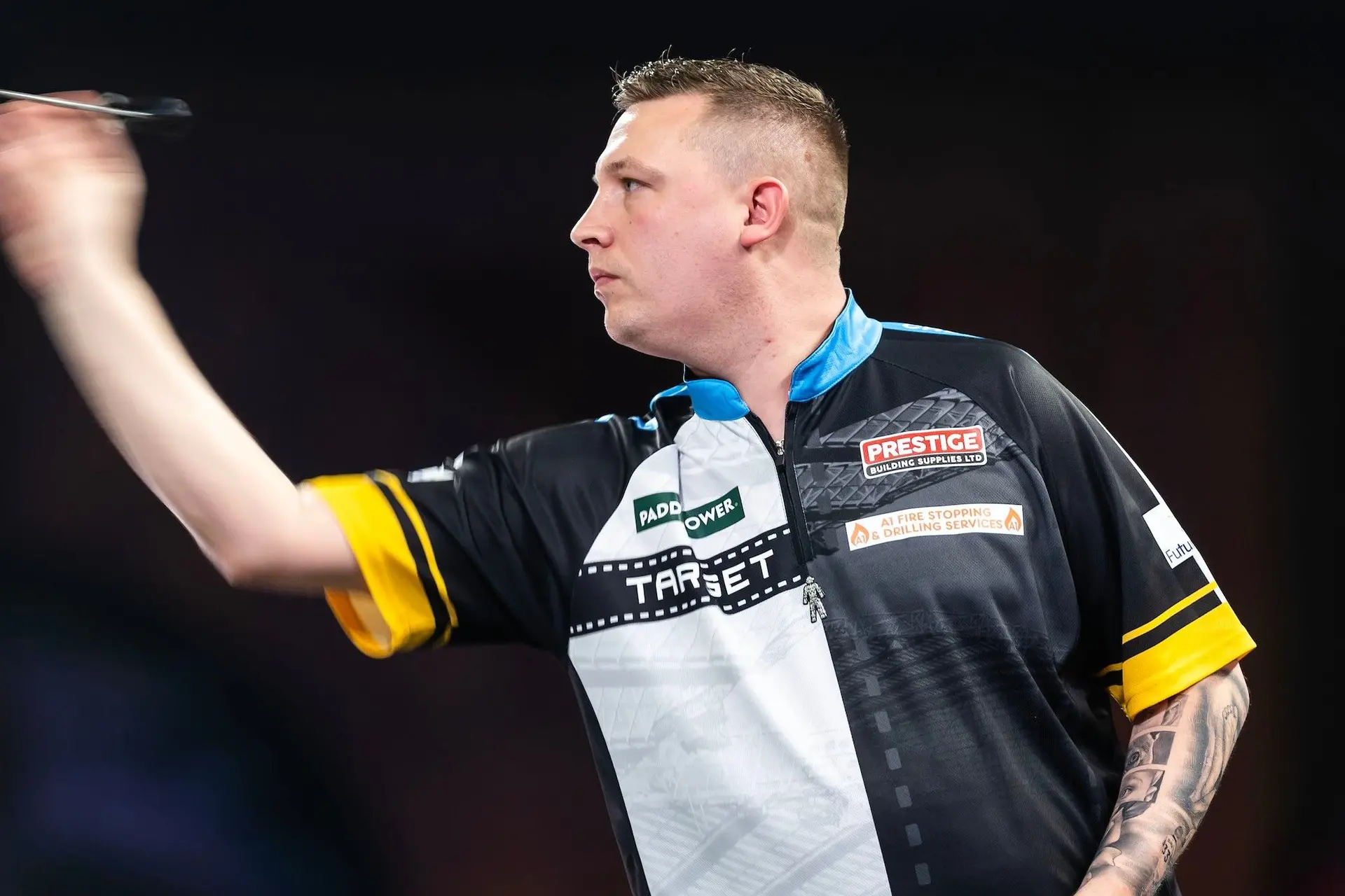 Chris Dobey over zijn minst favoriete tegenstander: ‘Ik heb nog nooit van hem gewonnen’