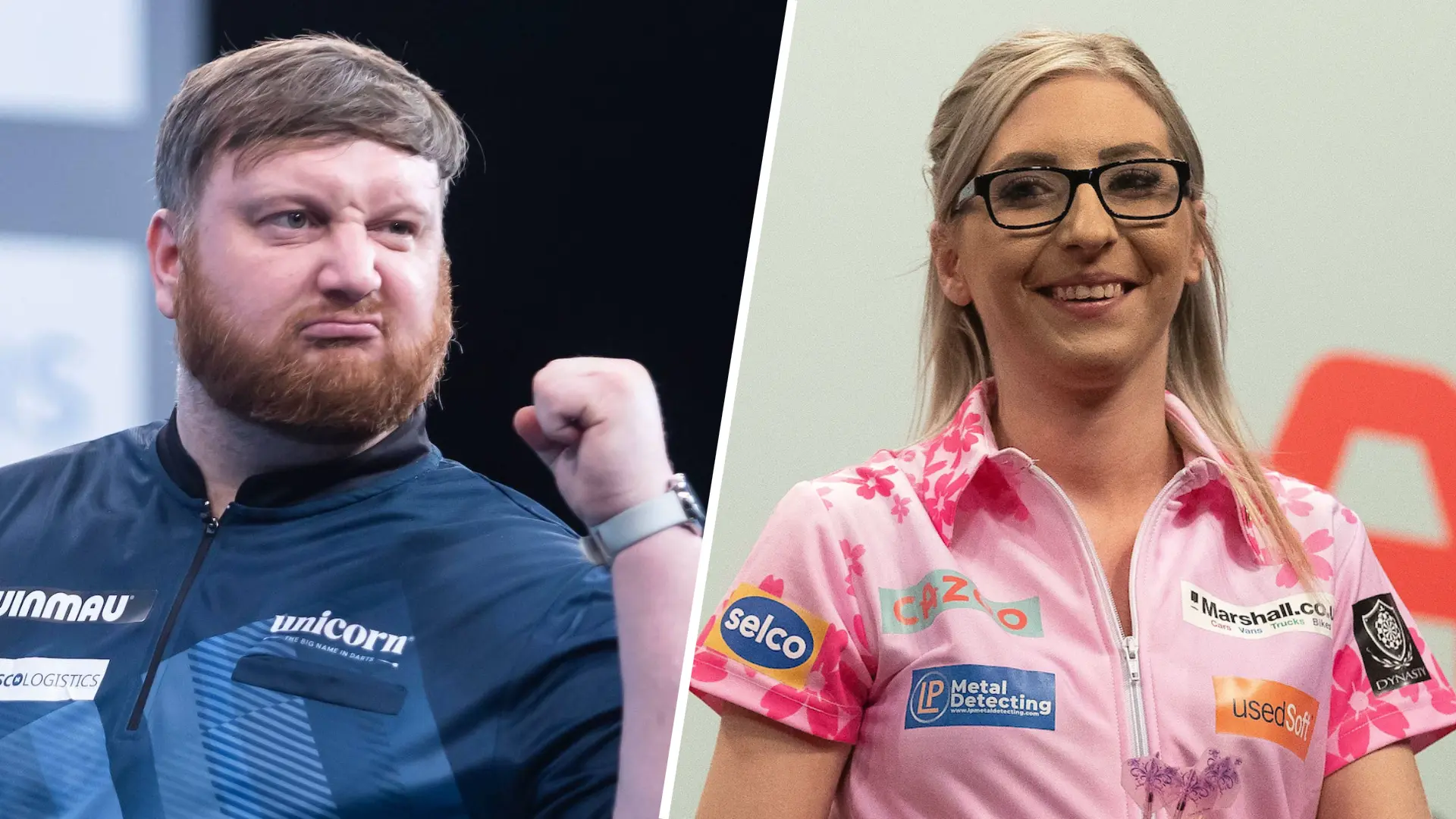 Liefdesverhaal is over: bekend dartskoppel Cameron Menzies en Fallon Sherrock uit elkaar