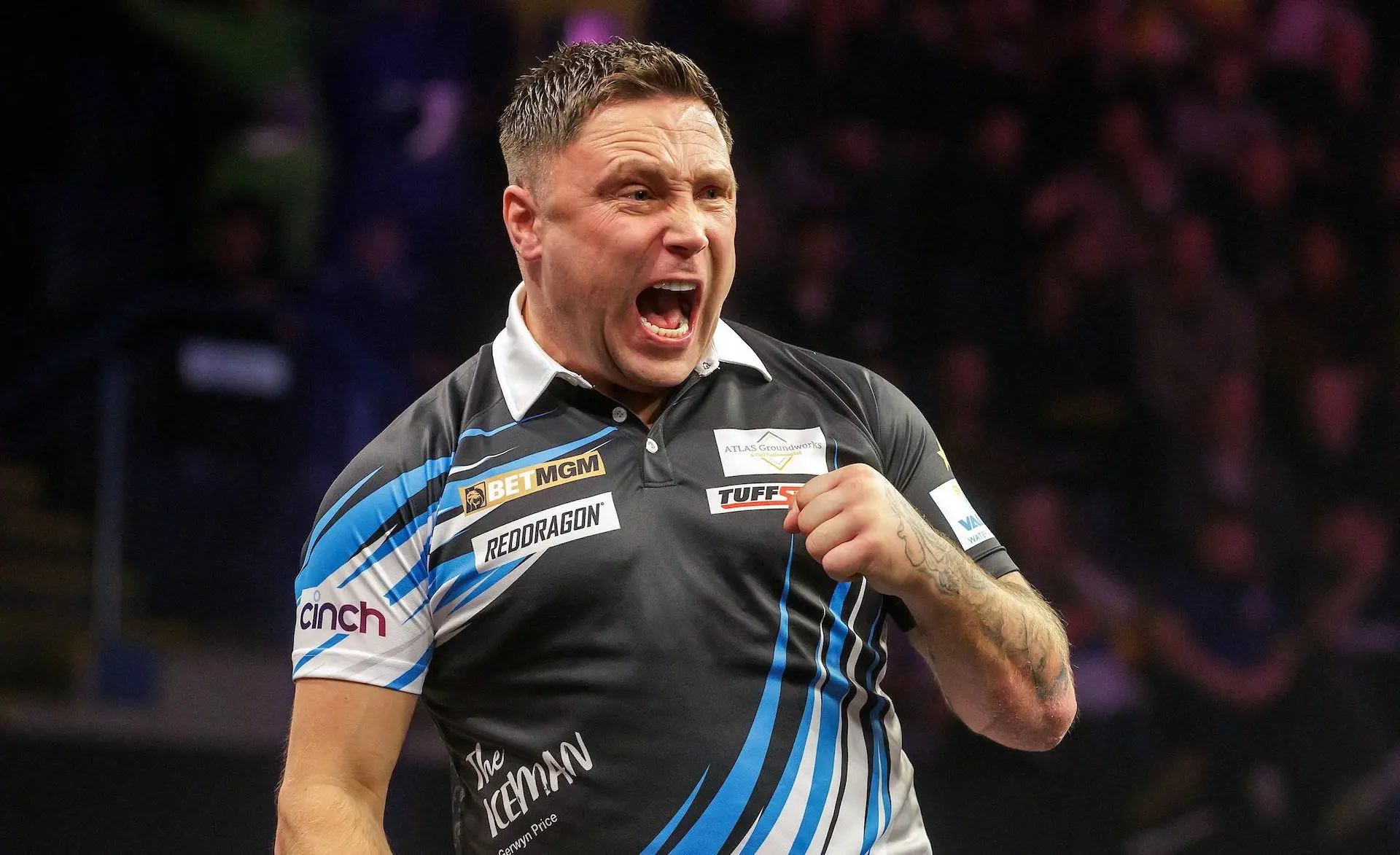 Gerwyn Price laat opnieuw topvorm zien en wint Players Championship 9
