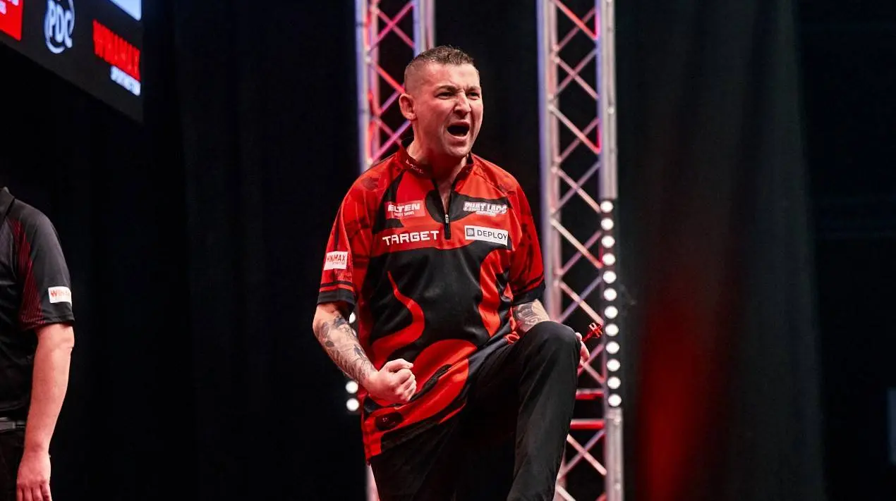 Nathan Aspinall verovert tweede Euro Tour-titel van het seizoen; opnieuw halve finale voor Wessel Nijman
