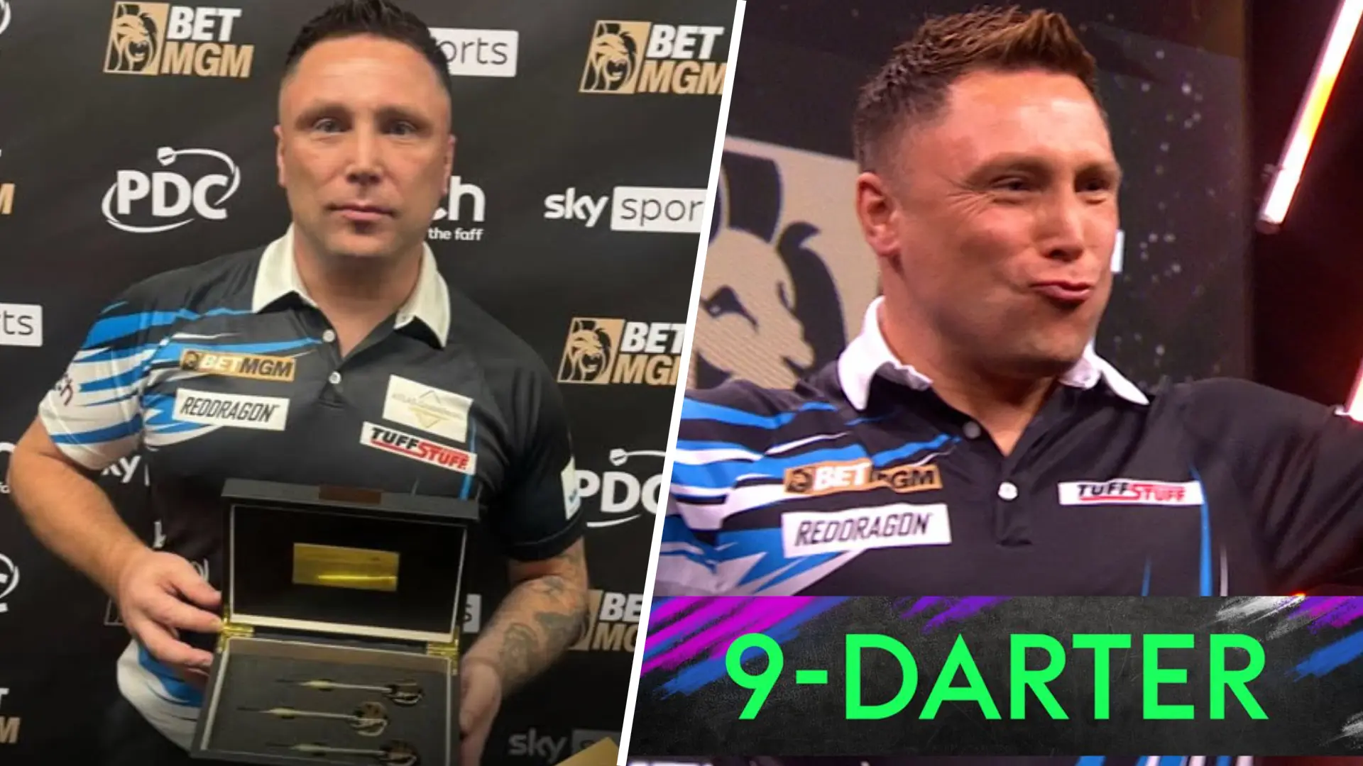 Gerwyn Price krijgt peperduur gouden dartssetje na negendarter: ''Geen geld ter wereld kan deze vervangen''