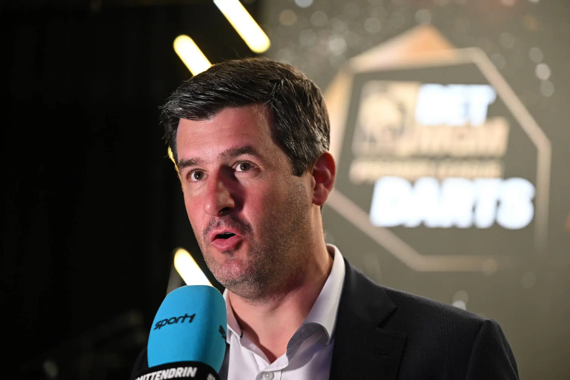 Matt Porter geeft een interview