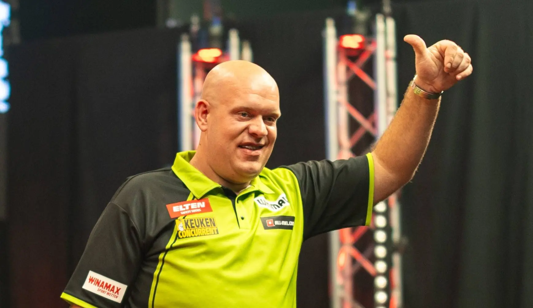 Loting Dutch Darts Championship 2025: Van Gerwen mogelijk tegen De Decker, Van Barneveld treft landgenoot in Rosmalen
