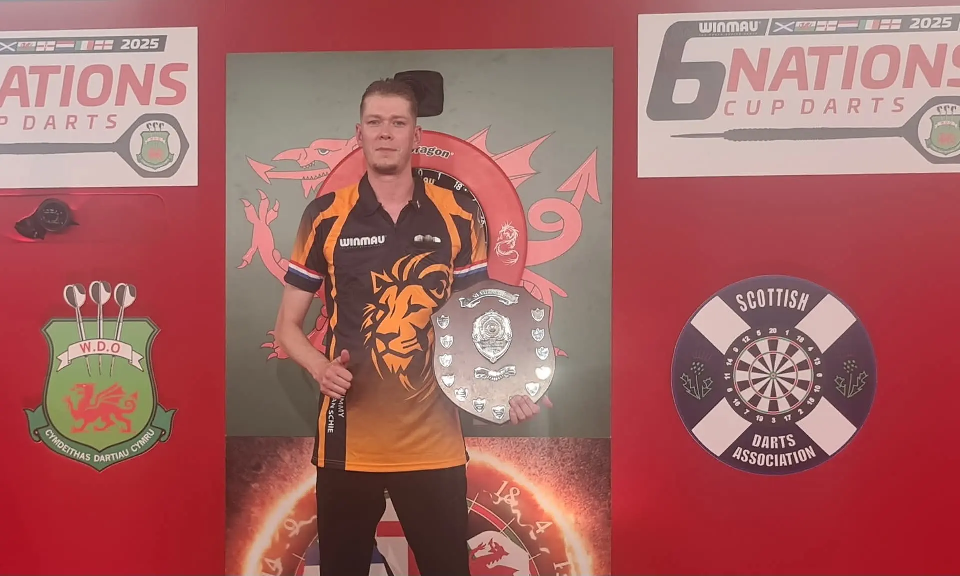 Jimmy van Schie wint singlestoernooi bij Six Nations Cup; tweede plek voor Priscilla Steenbergen bij vrouwen