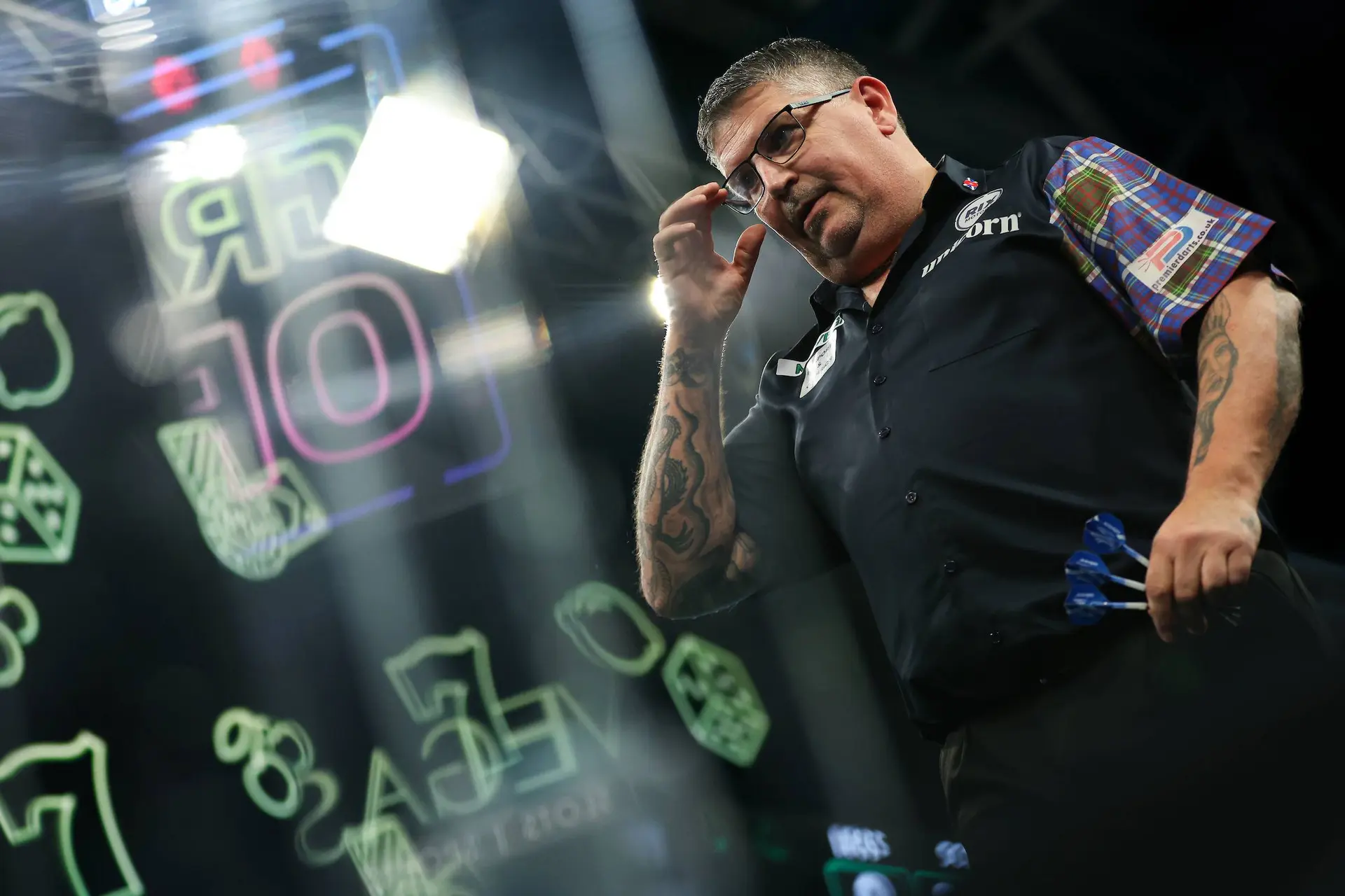 "Hij stak zijn hoofd om de hoek en zei: 'Wanneer heb je voor het laatst zo gespeeld?'" - Gary Anderson over 'psychologische spelletjes' van Adam Hunt