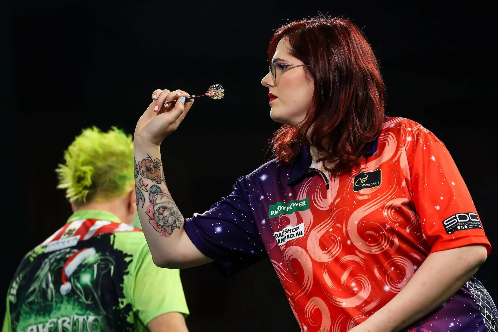 Van Leuven kan niet stunten tegen Wright op WK Darts; Manby laat woeste Menzies met lege handen achter