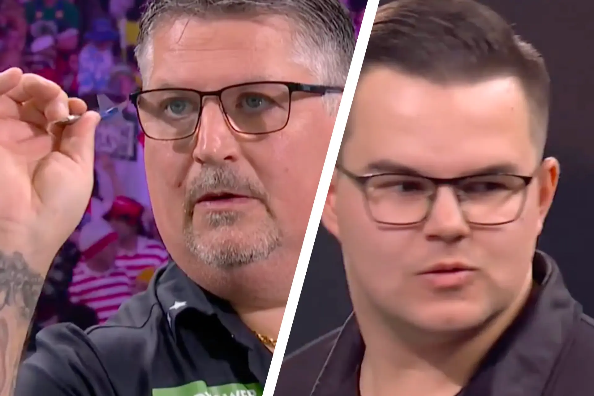 VIDEO: Van Veen en Anderson produceren een van de beste sets uit de geschiedenis van het WK Darts met onder andere twee 170-finishes