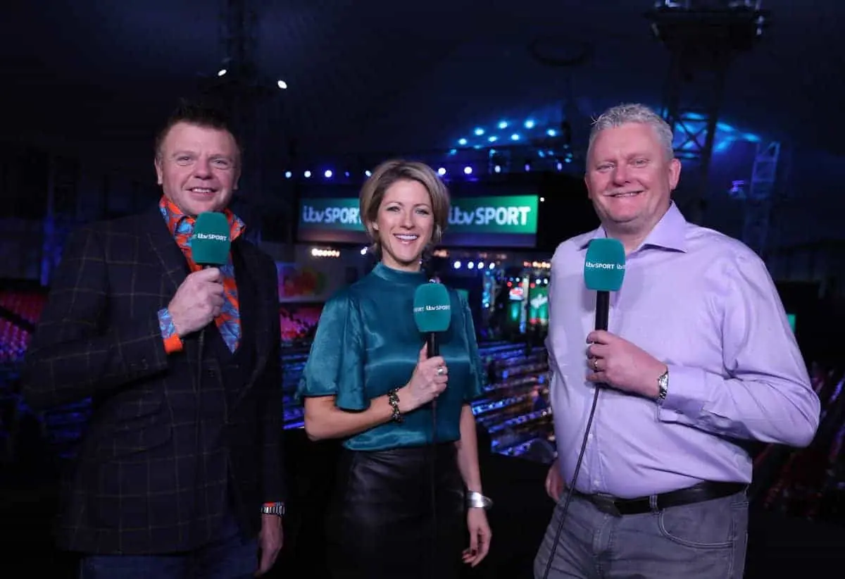 Oude ITV Darts-team