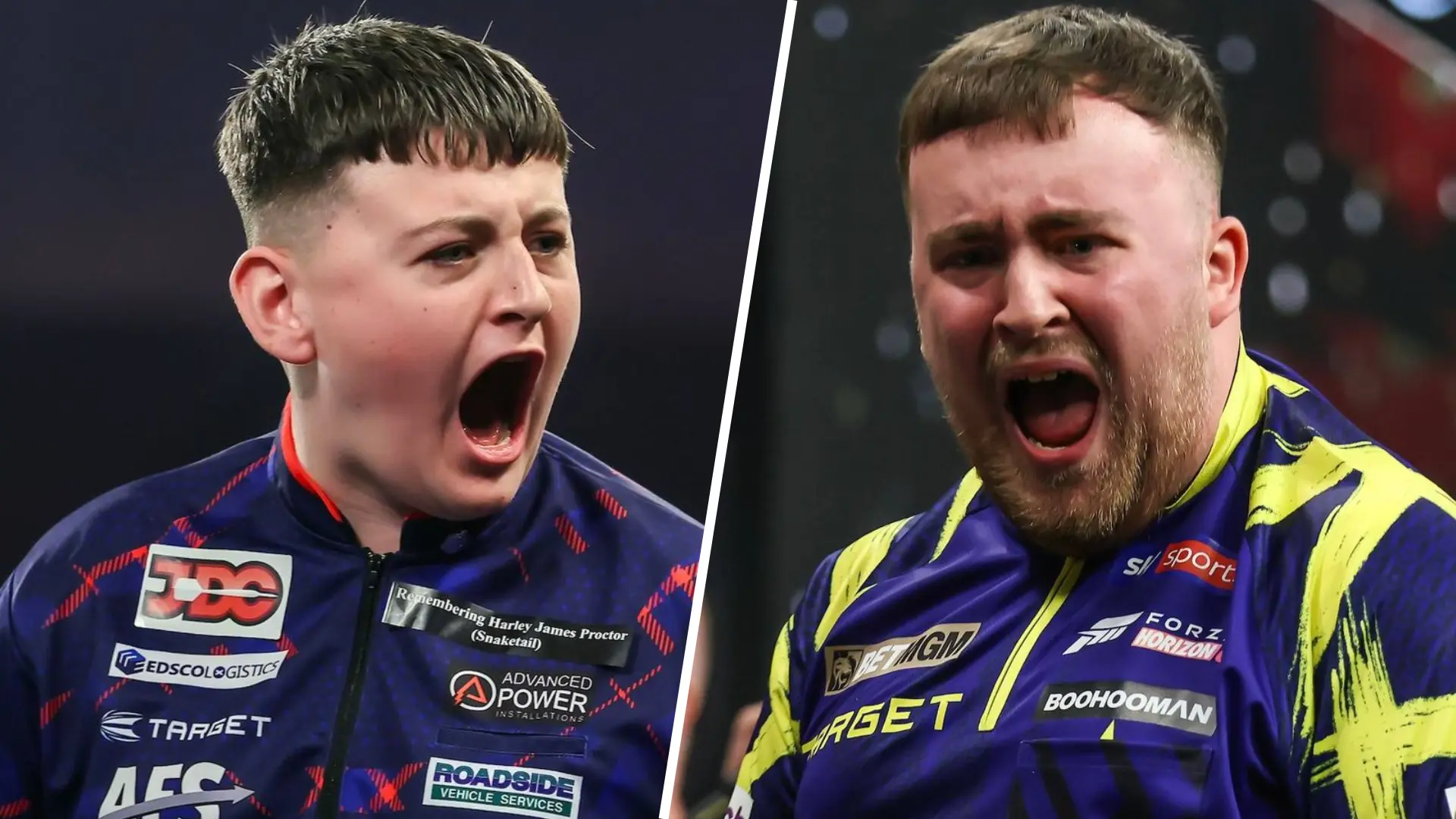 Mitchell Lawrie & Luke Littler