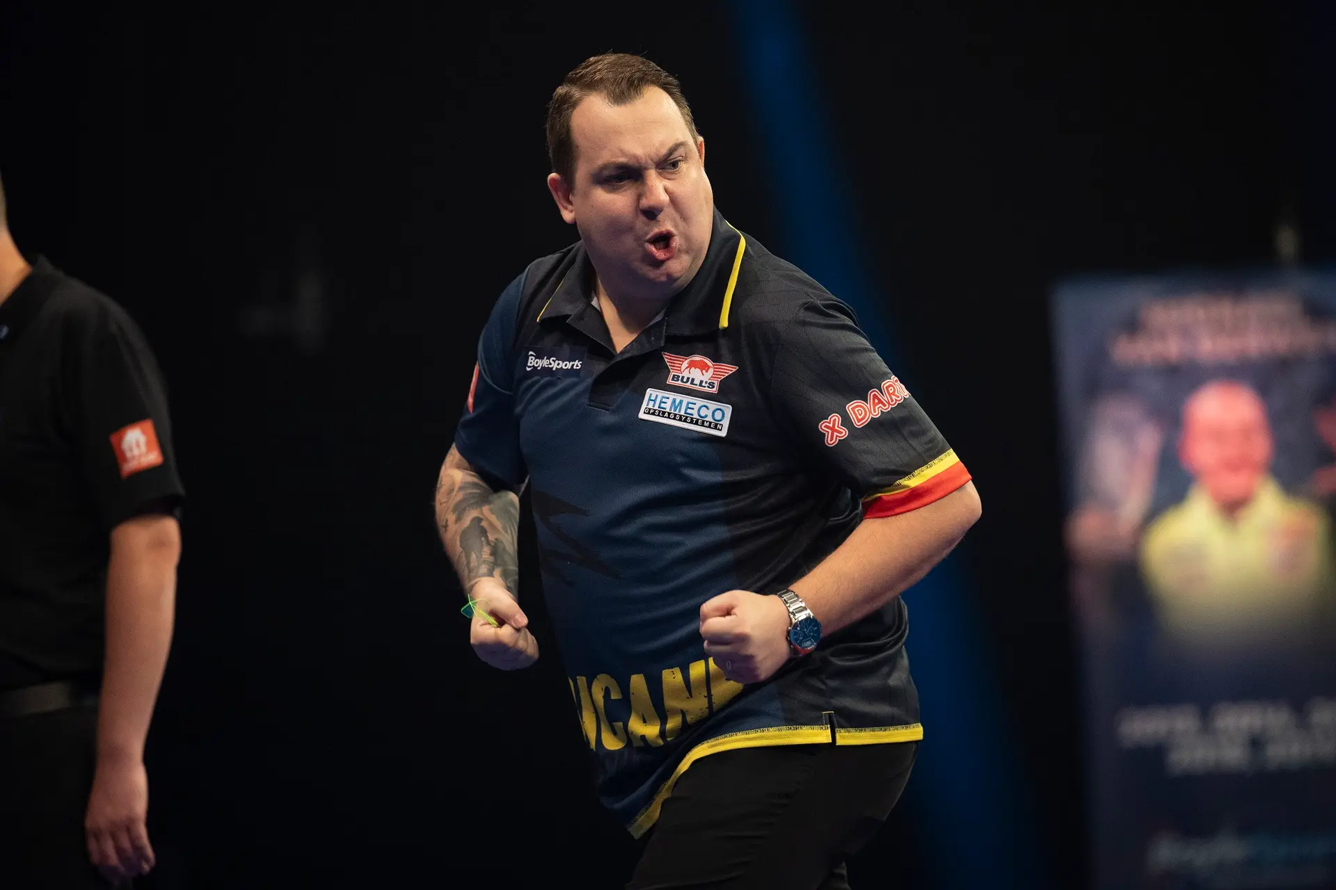 Huybrechts wint dagpoule bij hervatting PDC Home Tour