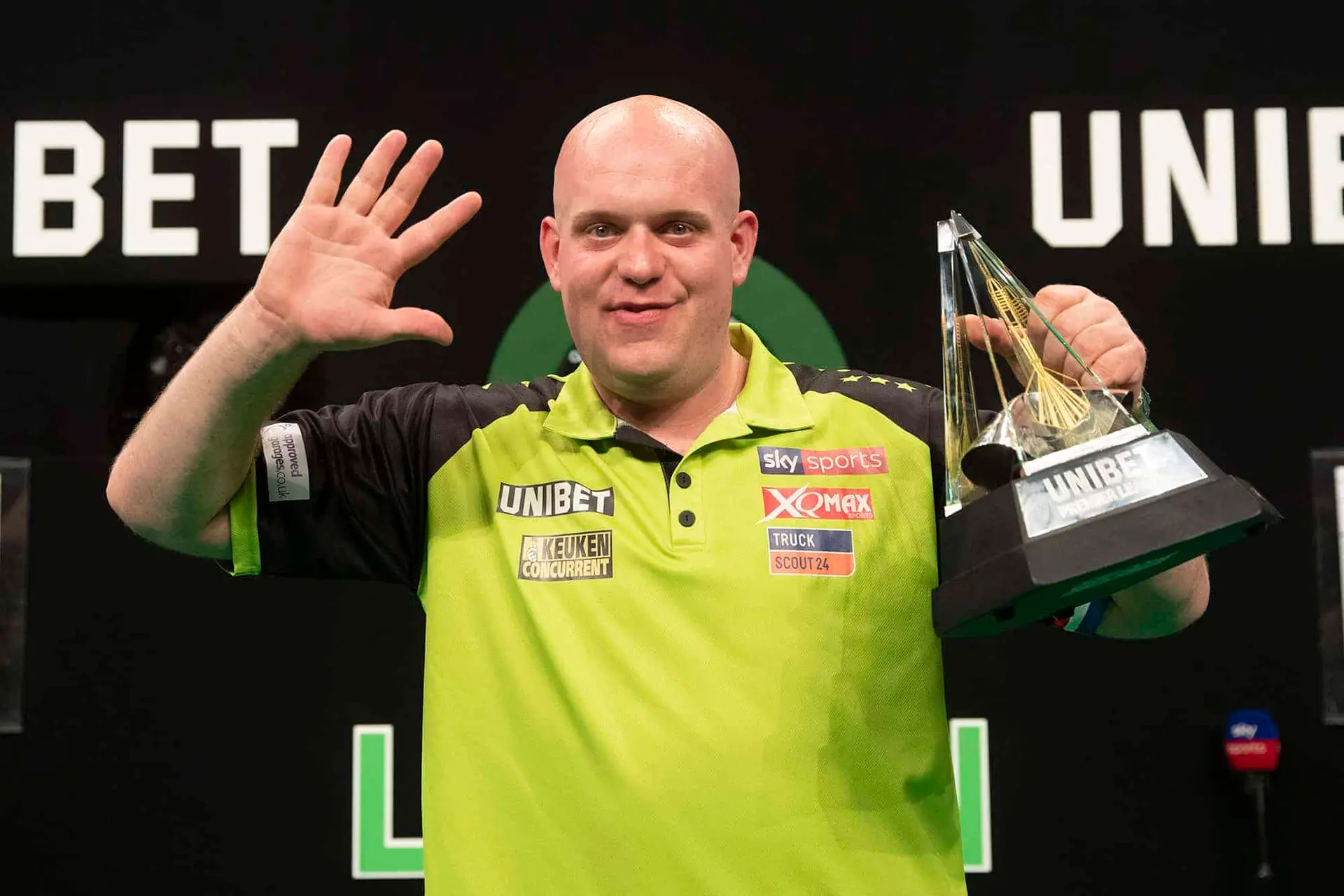 Verdeling prijzengeld Premier League Darts 2020 met prijzenpot van 825.000 pond