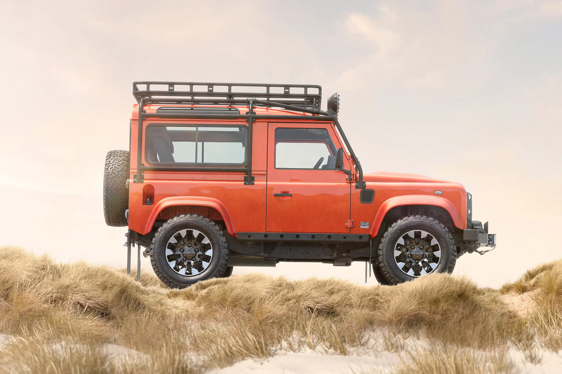 03 land rover classic defender v8 works bespoke
