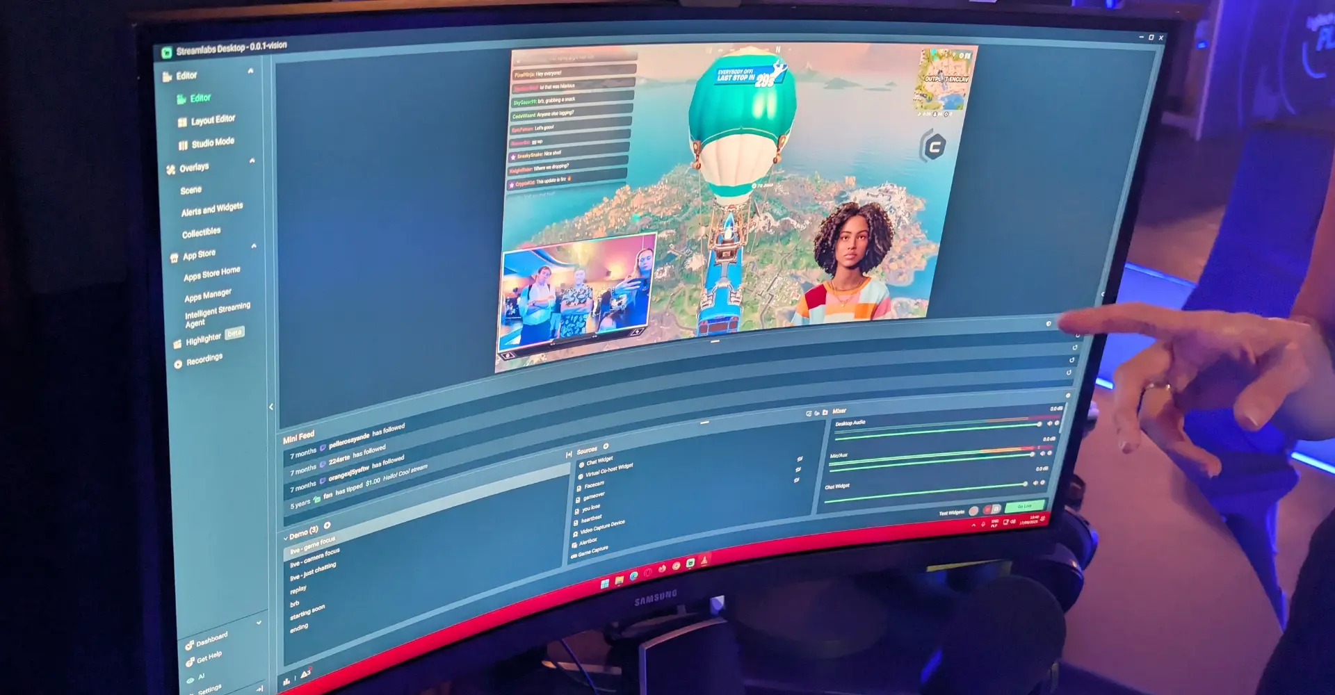 ai streaming assistent