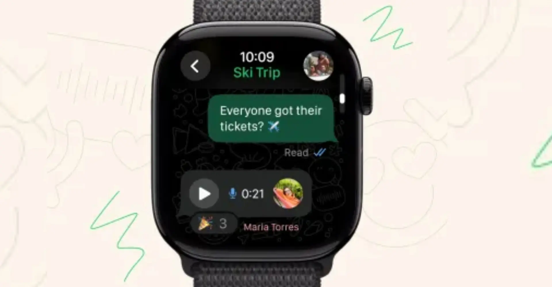 De nieuwe WhatsApp-app op je Apple Watch is een gamechanger