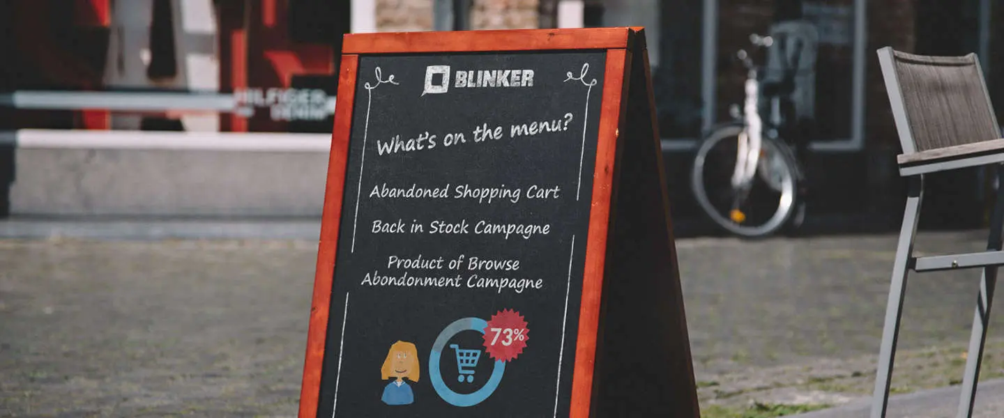 blinker header content