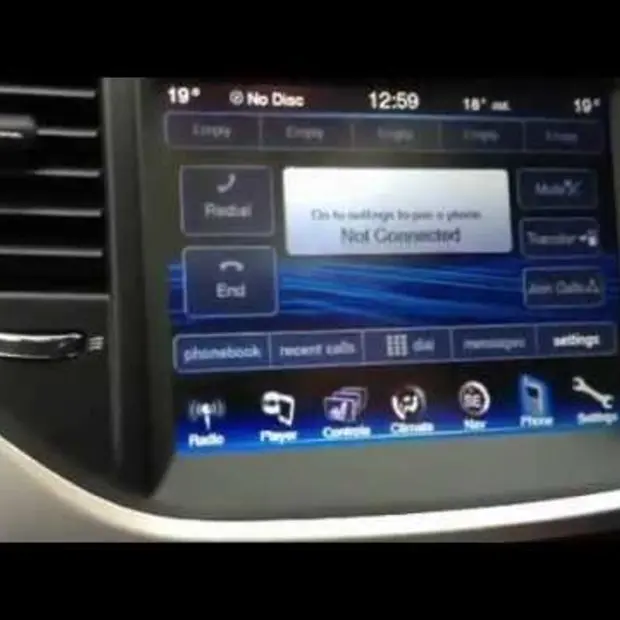 chrysler 300c intelligent 8 4inch touch
