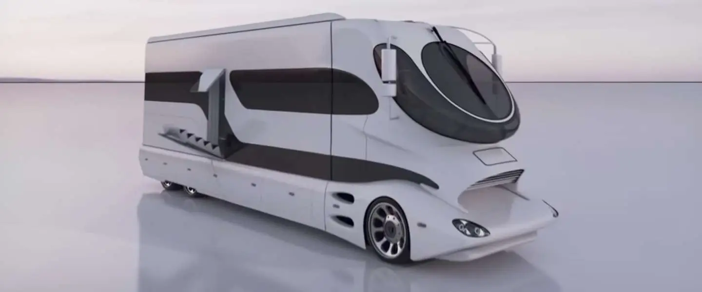 Dit is geen camper, maar een rijdend paleis van 2,5 miljoen euro
