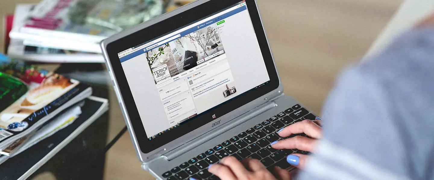 facebook homepage