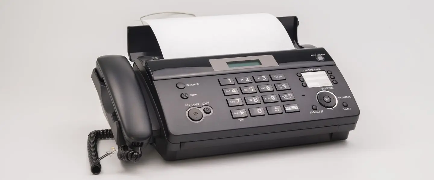 Tijdmachine: met de fax kon je e-mailen over de telefoonlijn