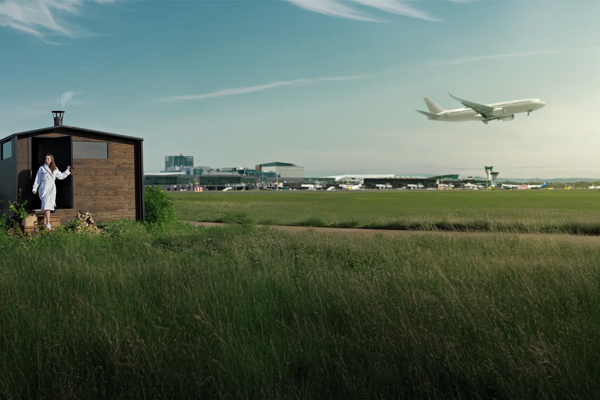 finavia sauna 2025 campaign visual
