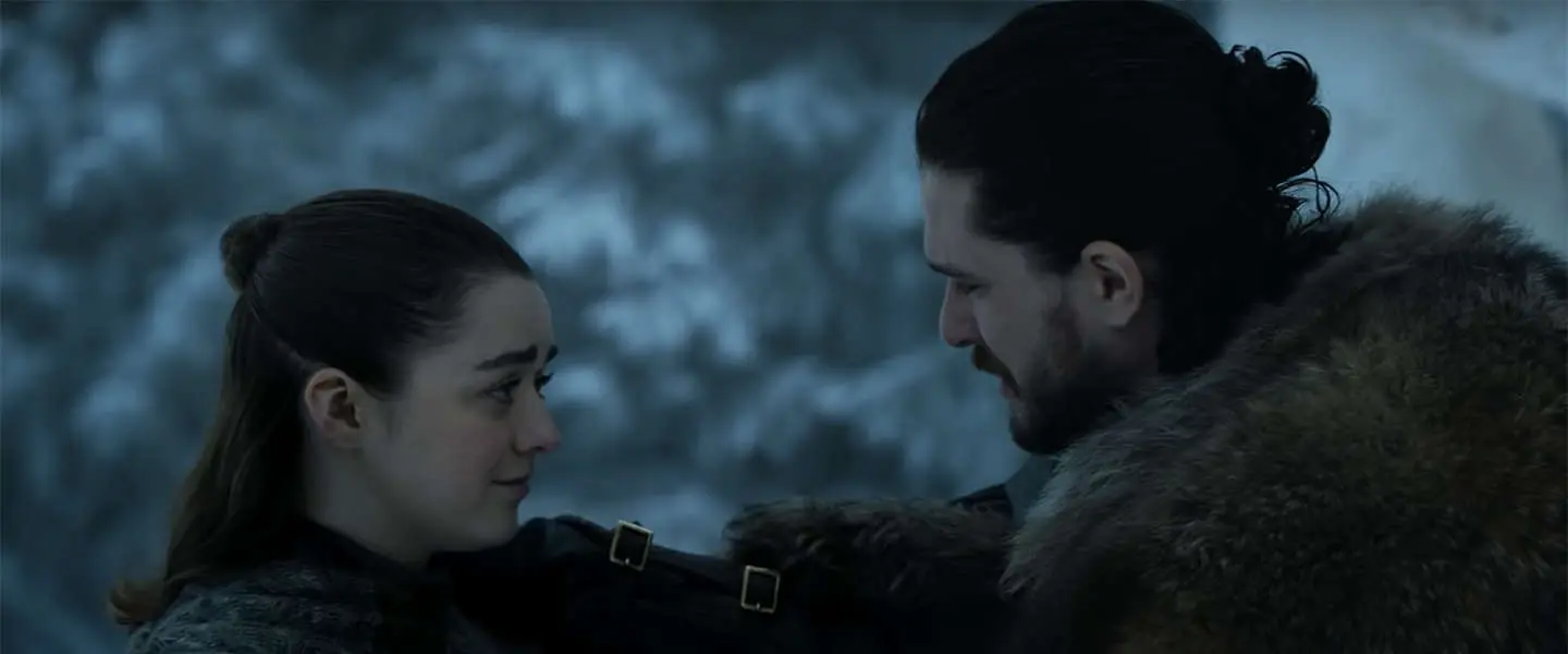 jon arya stark
