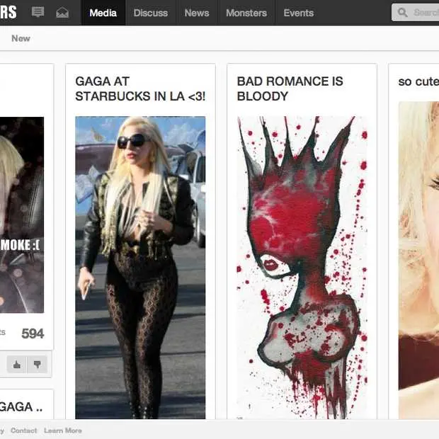 lady gaga s eigen sociale netwerk nu voo