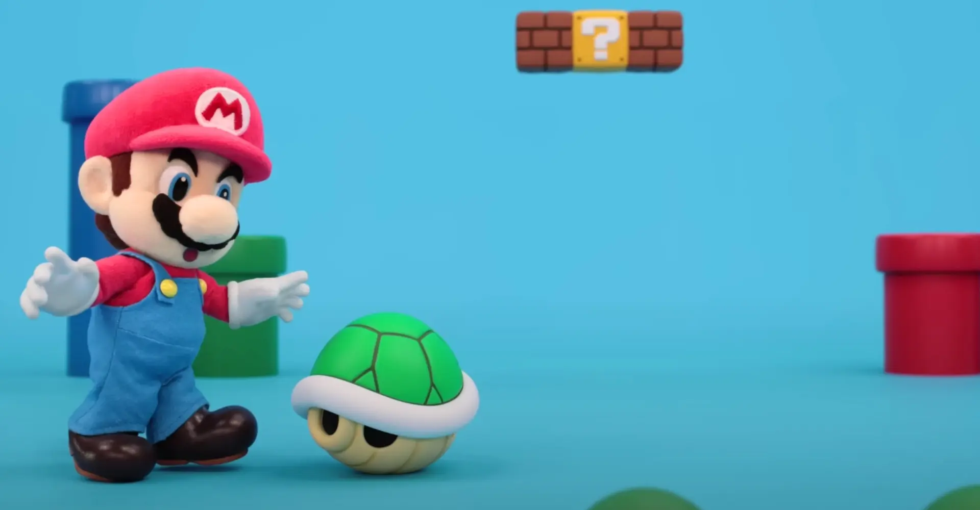 Nintendo zet zijn eerste koddige kinderfilmpjes met Mario live