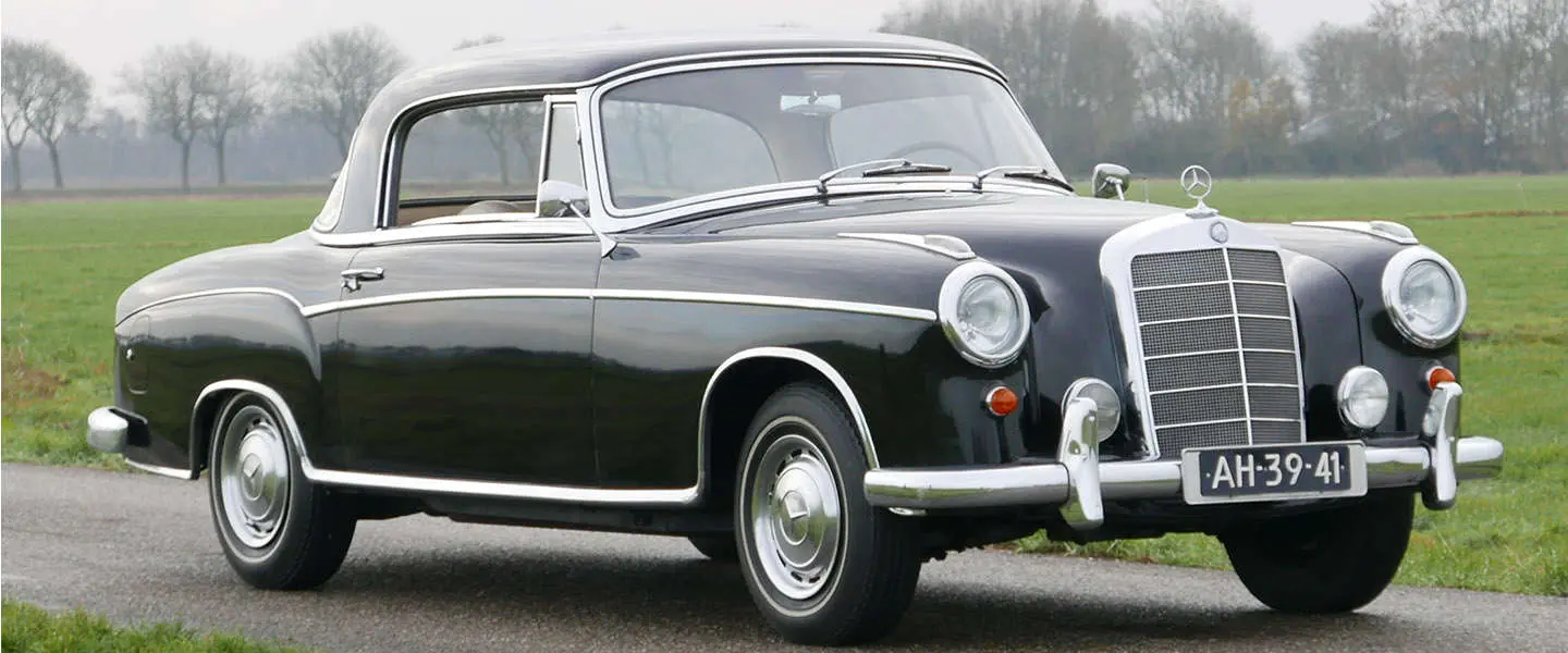 mercedes oldtimers in trek