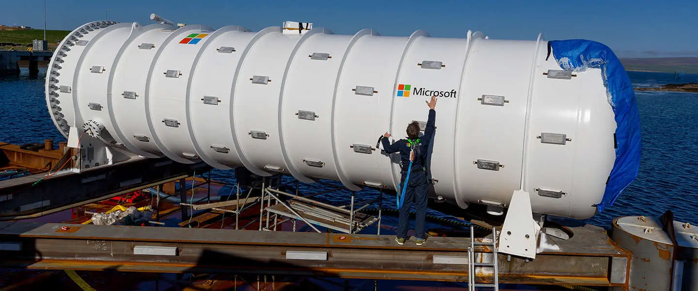 Het onderzeese datacenter van Microsoft heeft nu een webcam