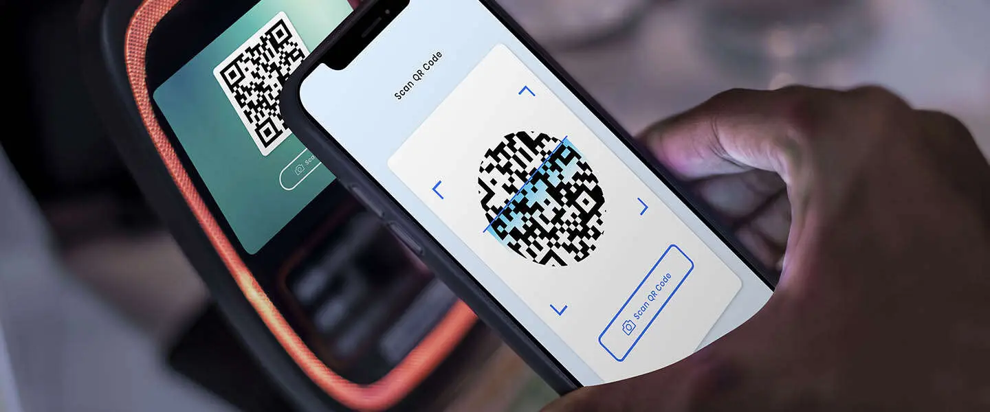 oppassen met qr code