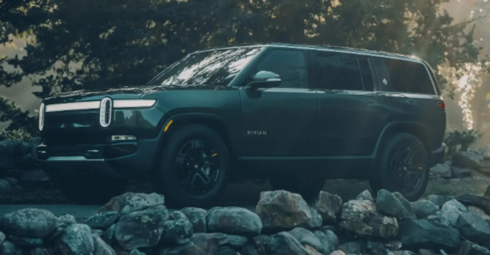 Rivian laat je auto er als KITT van Knight Rider uitzien