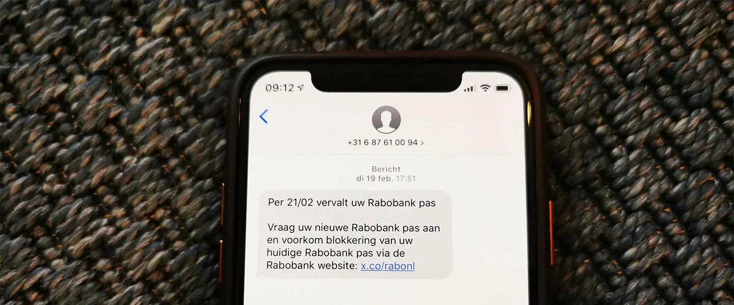 sms spam rabo