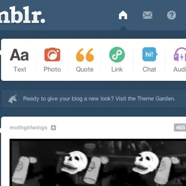 steekt tumblr facebook de loef af