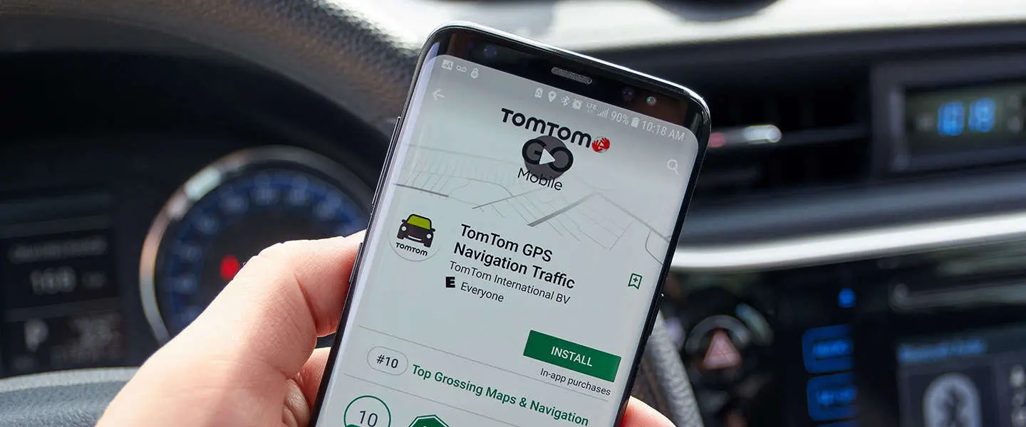 tomtom huawei vervangt google maps