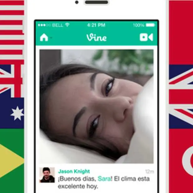 vine beschikbaar in 19 nieuwe talen