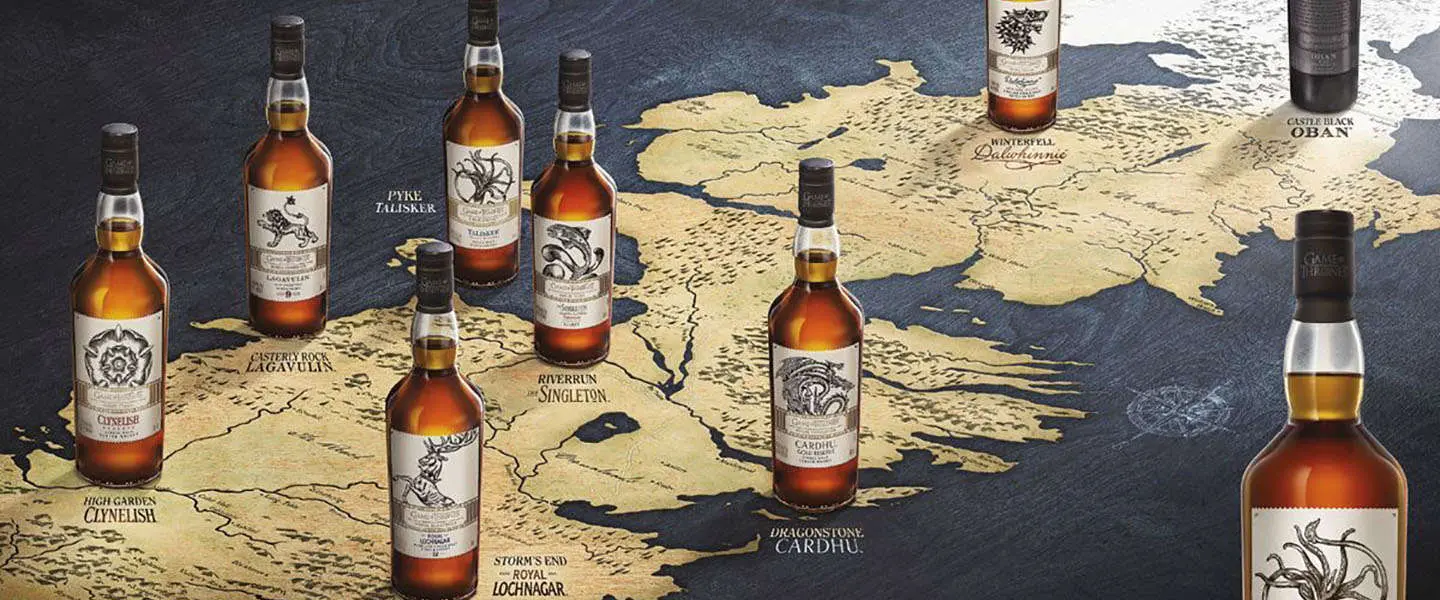 ​Drink de whisky's van je favoriete Game of Thrones huizen