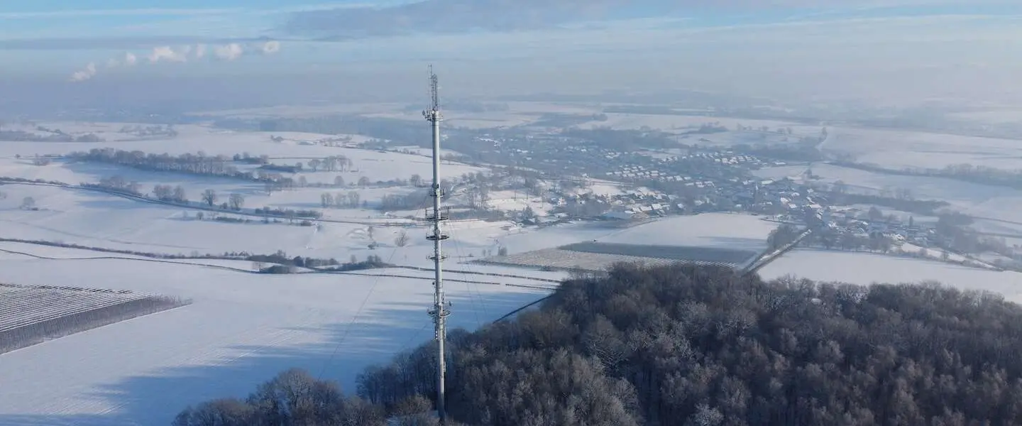 Sneeuw in Zuid-Limburg zorgt voor prachtige plaatjes