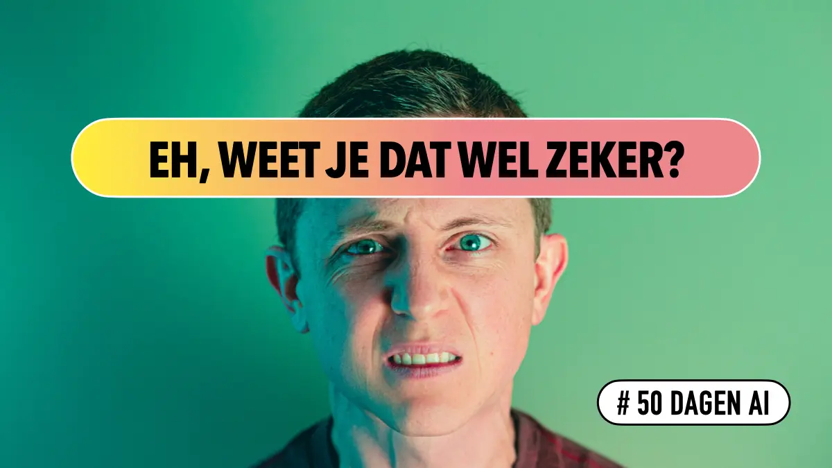 Gratis campagne 50dagenAI helpt Nederlanders op weg