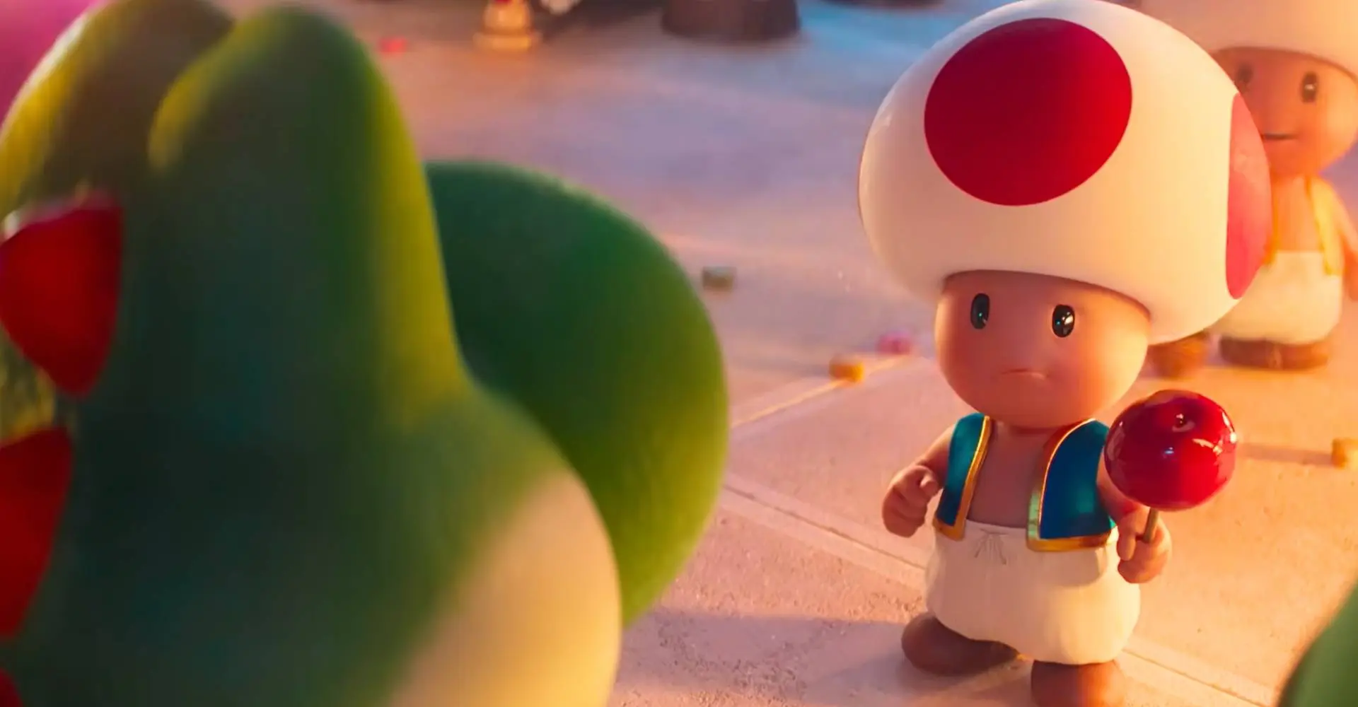 Yoshi zit in de nieuwe trailer van The Super Mario Galaxy Movie