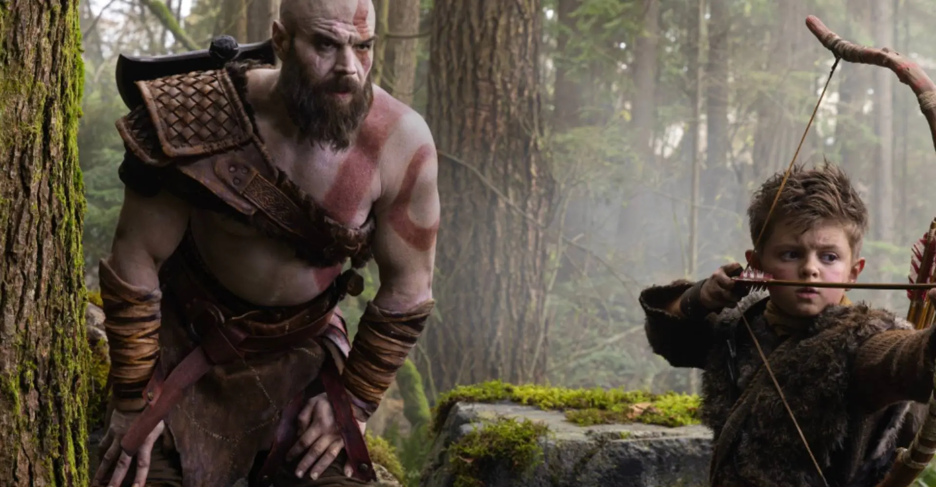 Dit is het eerste beeld van Amazons God of War-serie: hoe komt Kratos uit de verf?