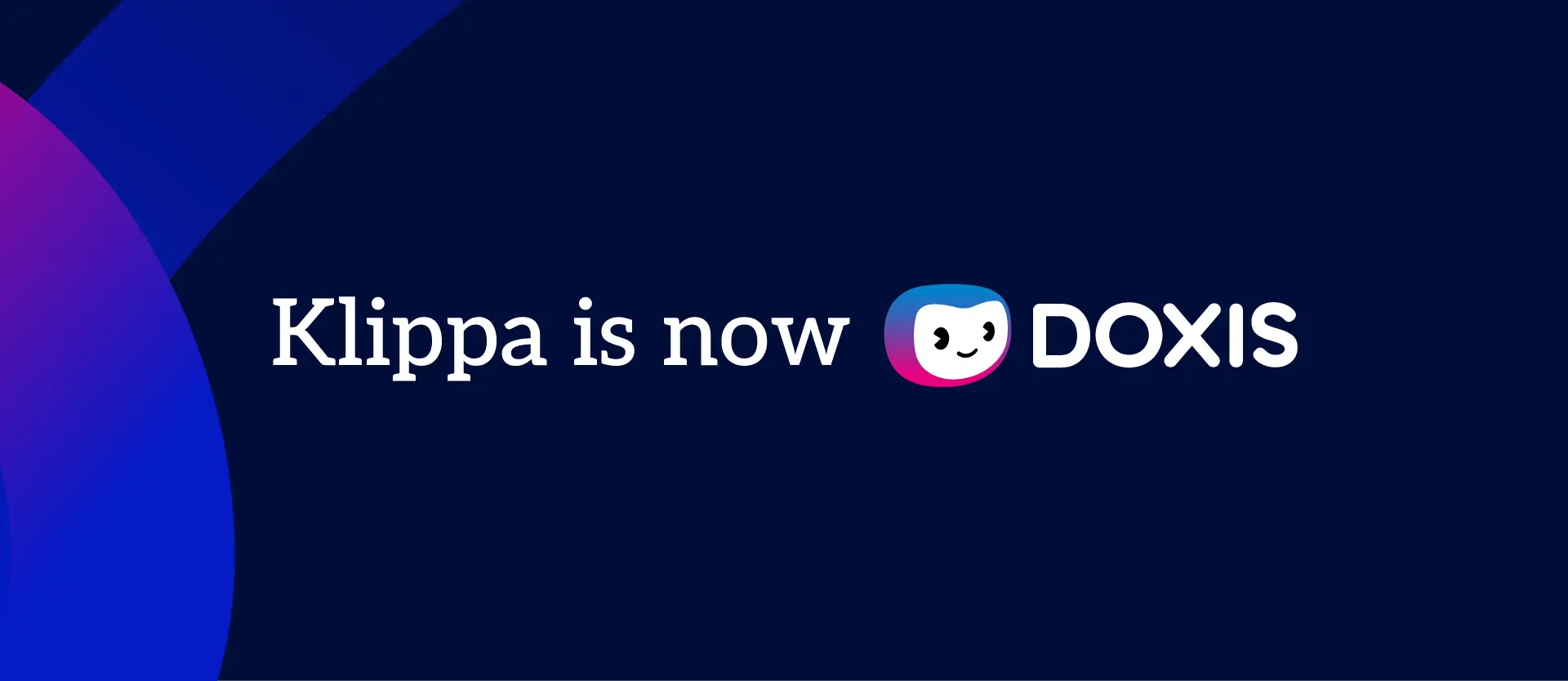 Klippa gaat verder onder nieuwe naam: Doxis