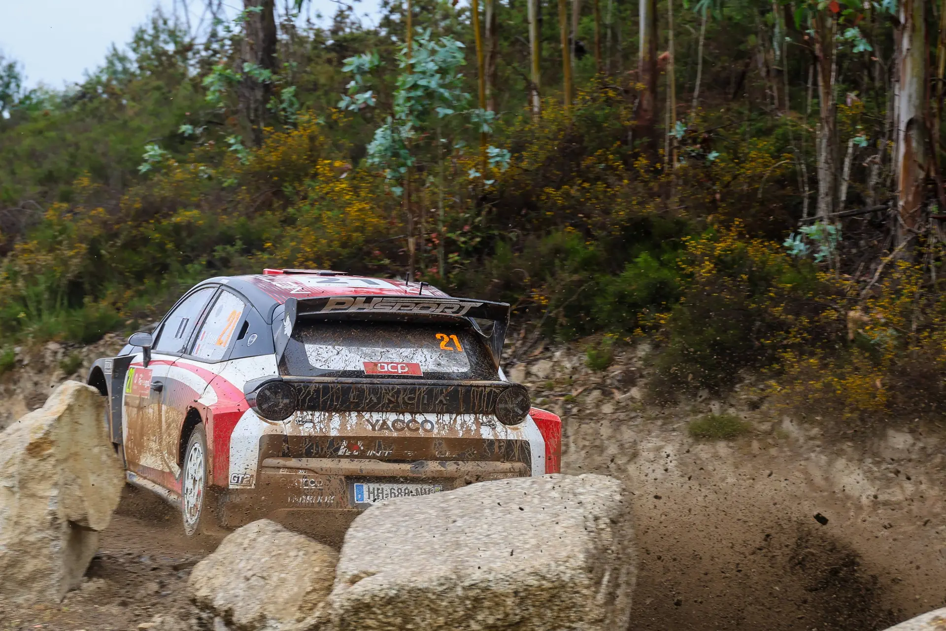 Rally de Portugal met Lancia