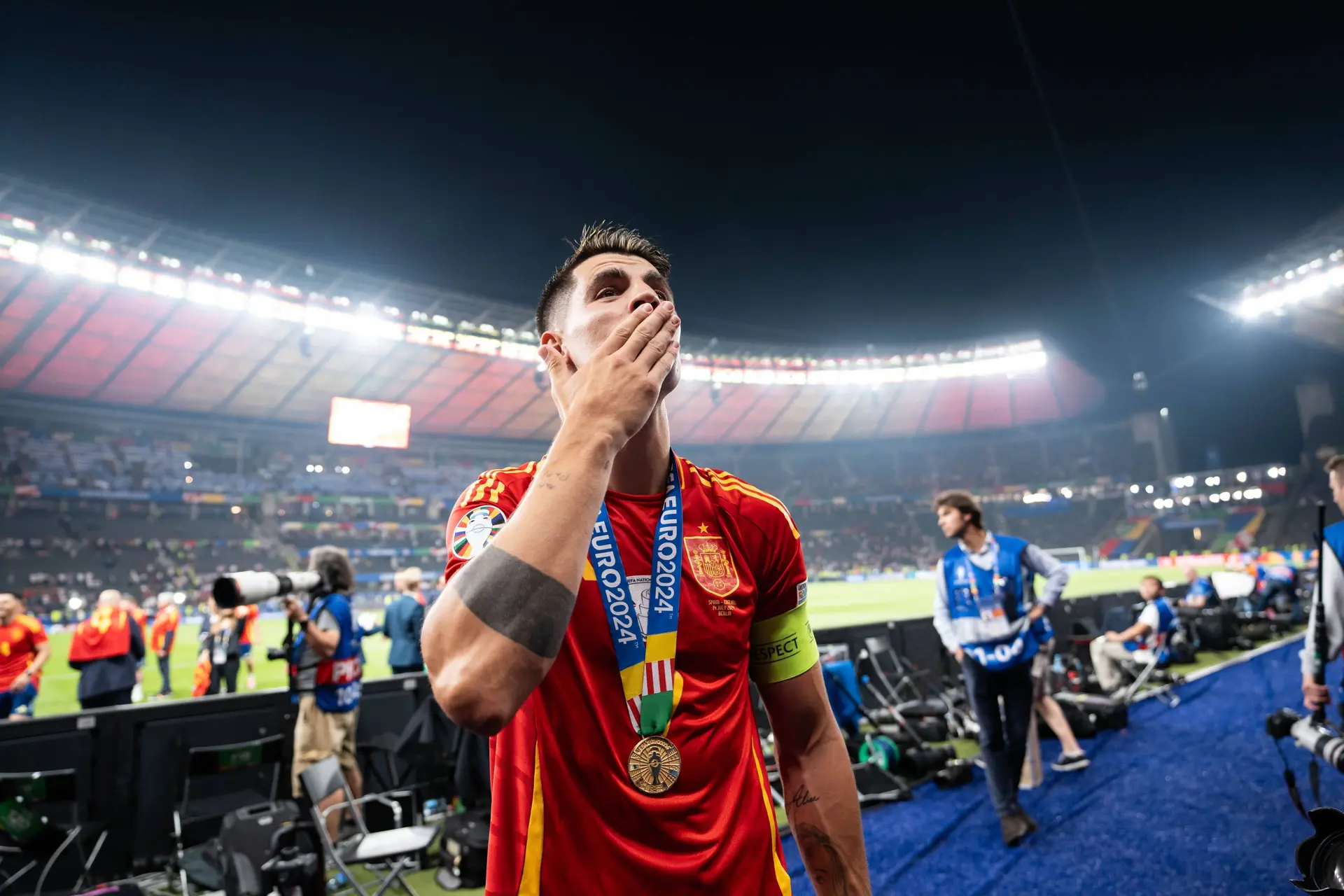 EK-winnaar Morata wisselt wéér van club en vertrekt naar AC Milan