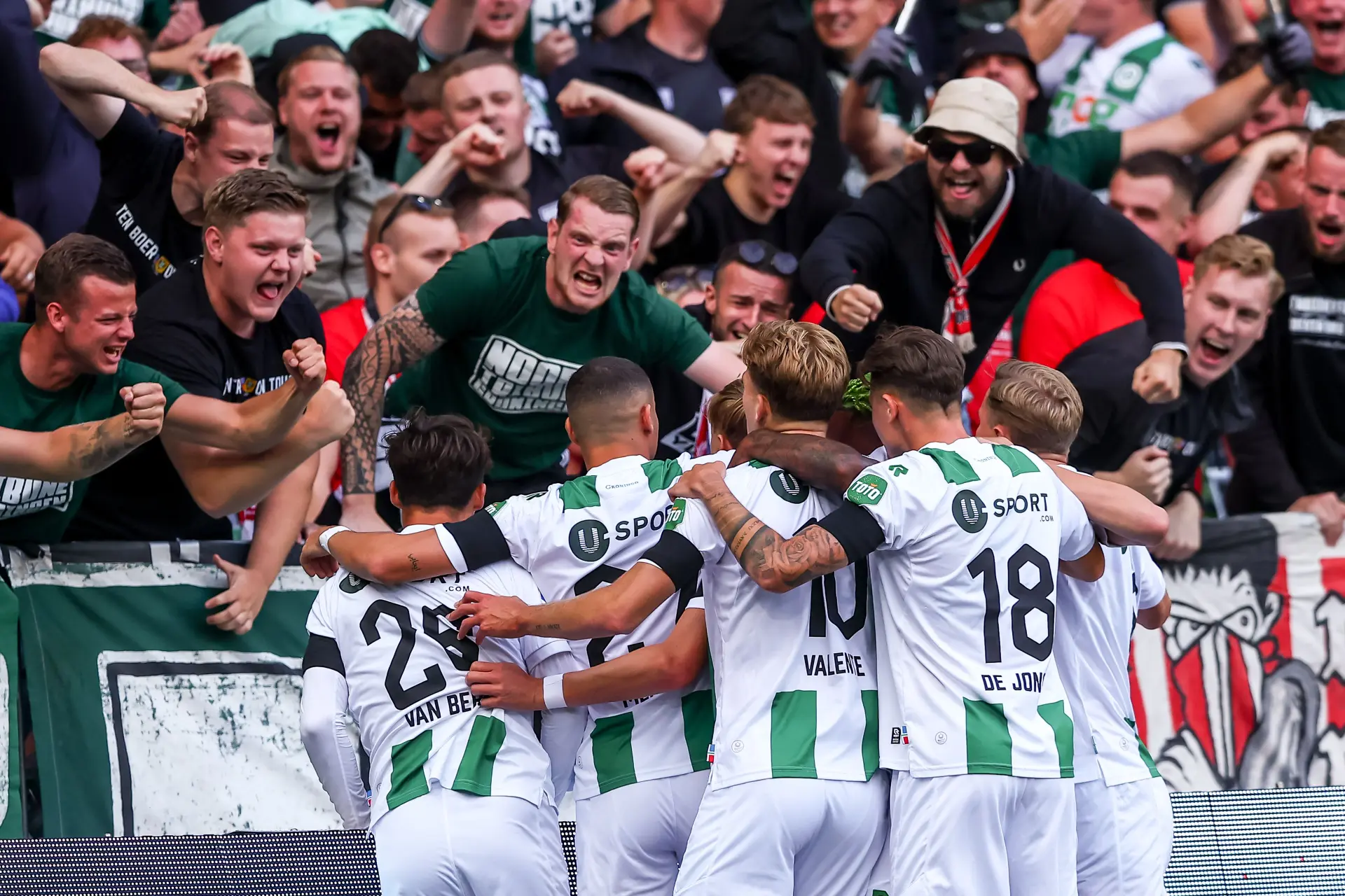 Groningen walst met 4-1 over NAC heen in seizoensopener Eredivisie