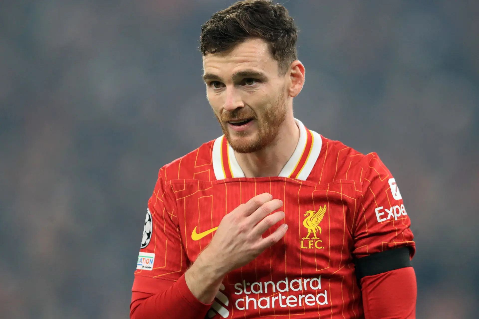 Liverpool-verdediger Andy Robertson doet boekje open over verloren basisplaats onder Arne Slot