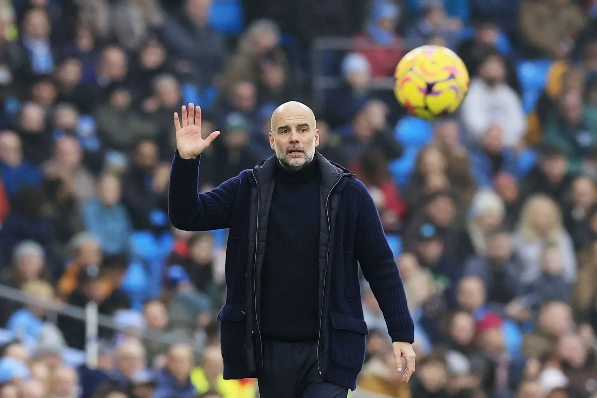 Pep Guardiola blijft volhouden ondanks dramatische reeks: 'Ik zal niet opgeven'