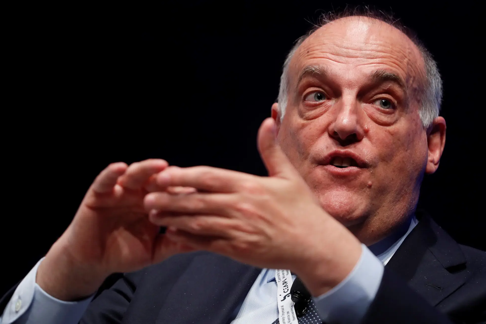 LaLiga-president druk bezig met blokkeren registratie Dano Olmo