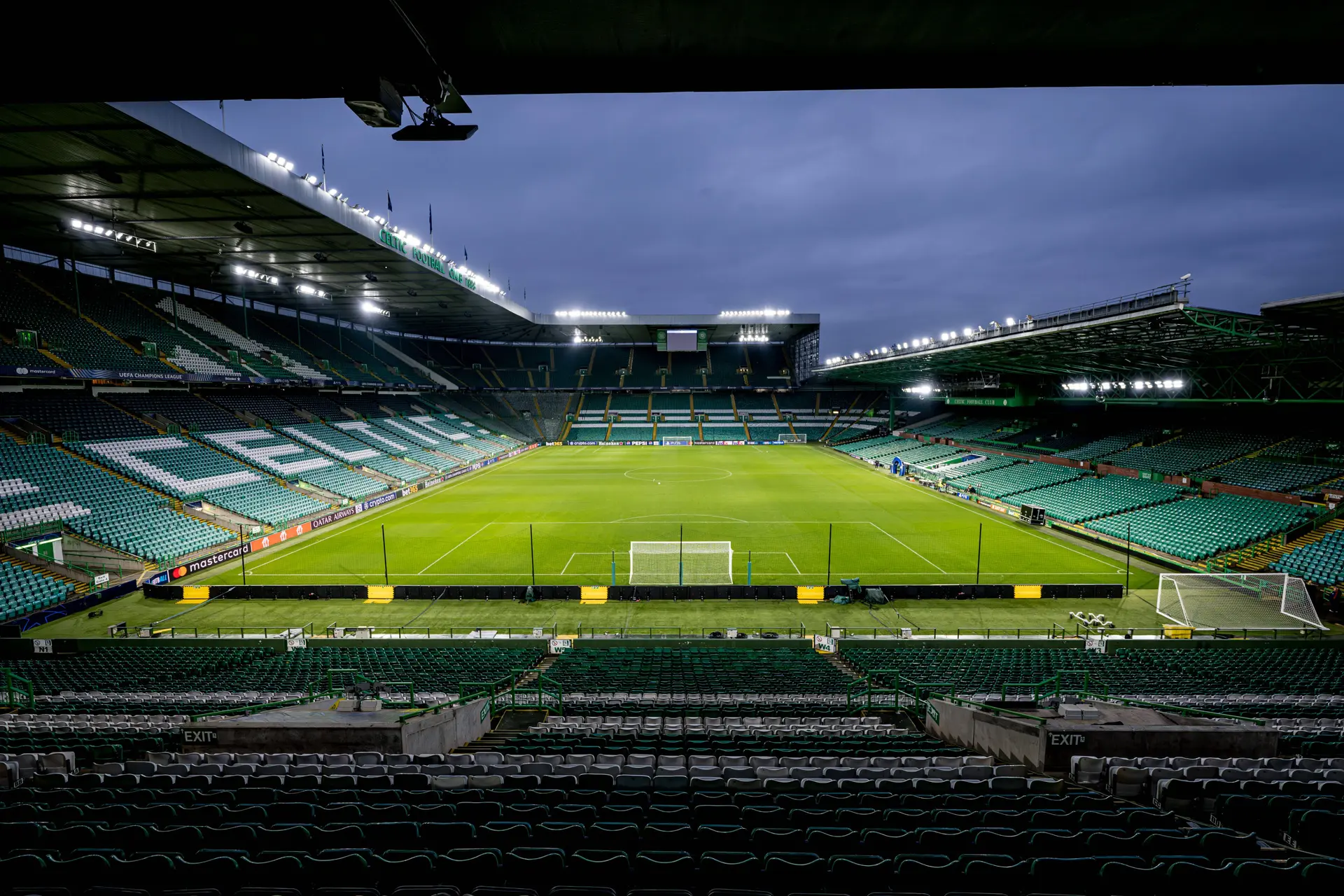 Wedstrijd van Celtic uitgesteld na stormschade aan stadion